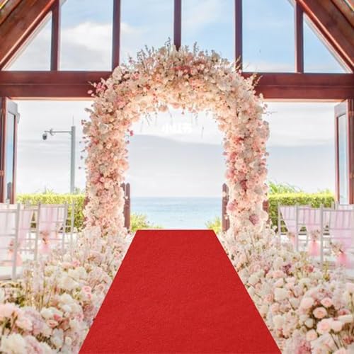 33ft x 30ft Red Carpet Runner for Party and Wedding