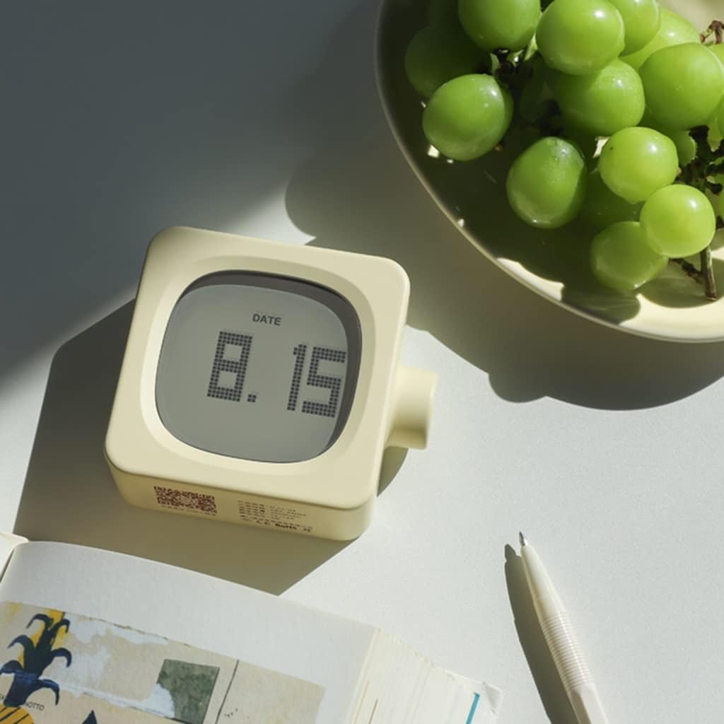 GaRcan Double Alarm Clock with Snooze and Smart Light