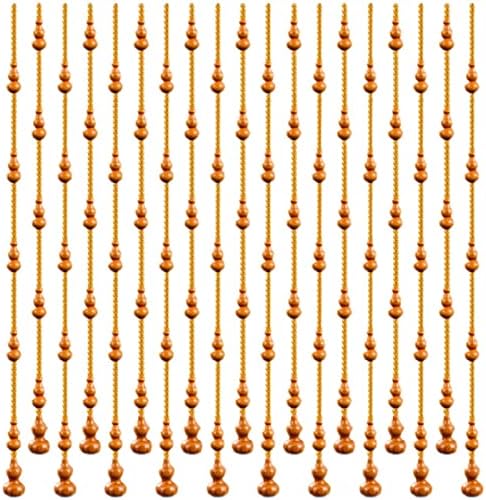 XOOFMASS Wood Beaded Curtain for Door Partition