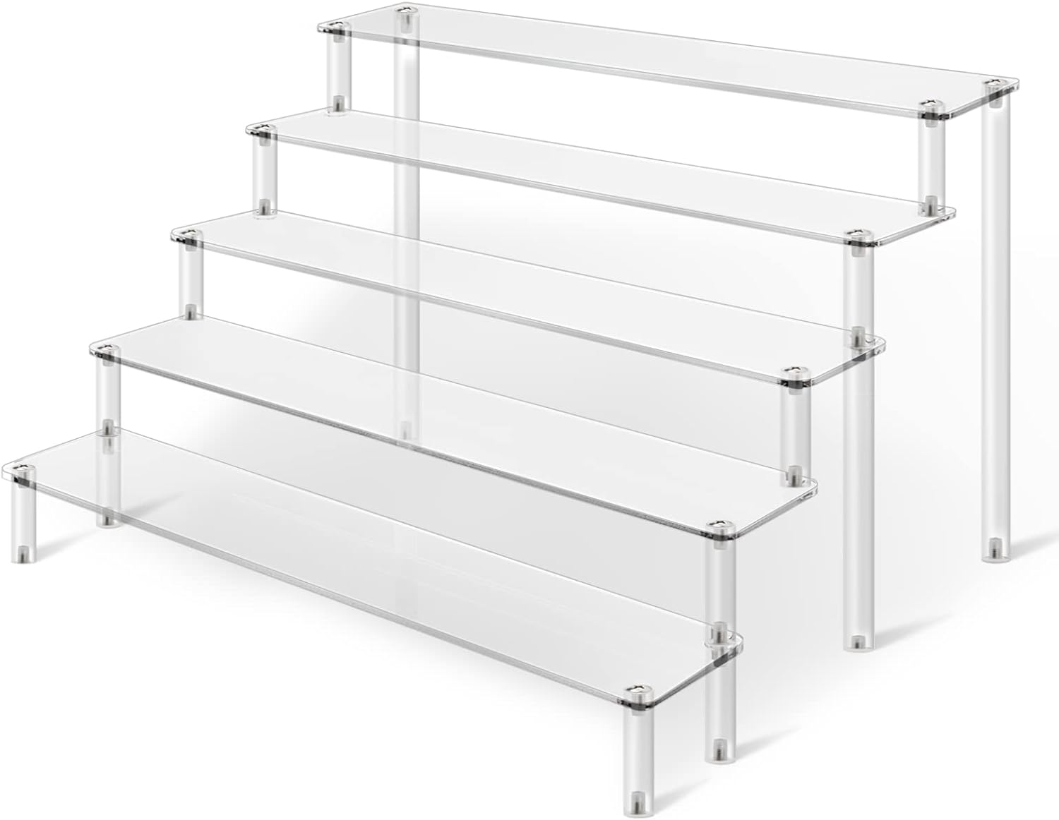 KALYLOC 5 Tier Acrylic Display Stand for Collectibles
