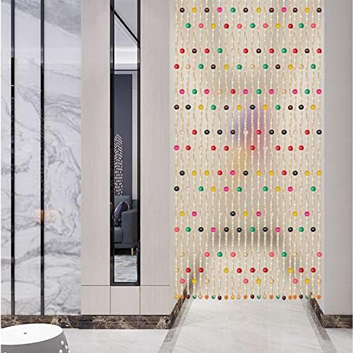 Beaded Curtain Bamboo Door Curtain 35 Strand