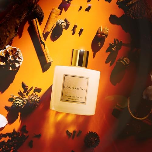 COCORRINA Moroccan Amber Reed Diffuser Set