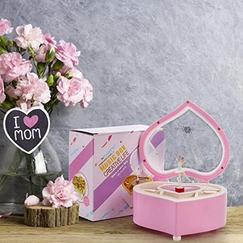Yarlung Heart Shaped Ballerina Music Box