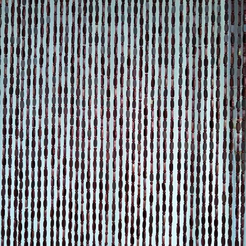 Bamboo Beaded Curtain for Doorways Handmade Custom Design