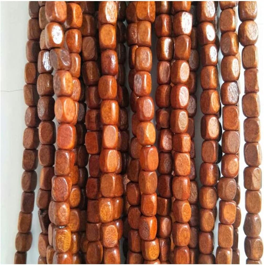 ZHOUXIAO 60 Strands Wood Beaded Curtain for Doorways