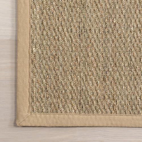 nuLOOM Elijah Seagrass Runner Rug 26 x 10 Beige