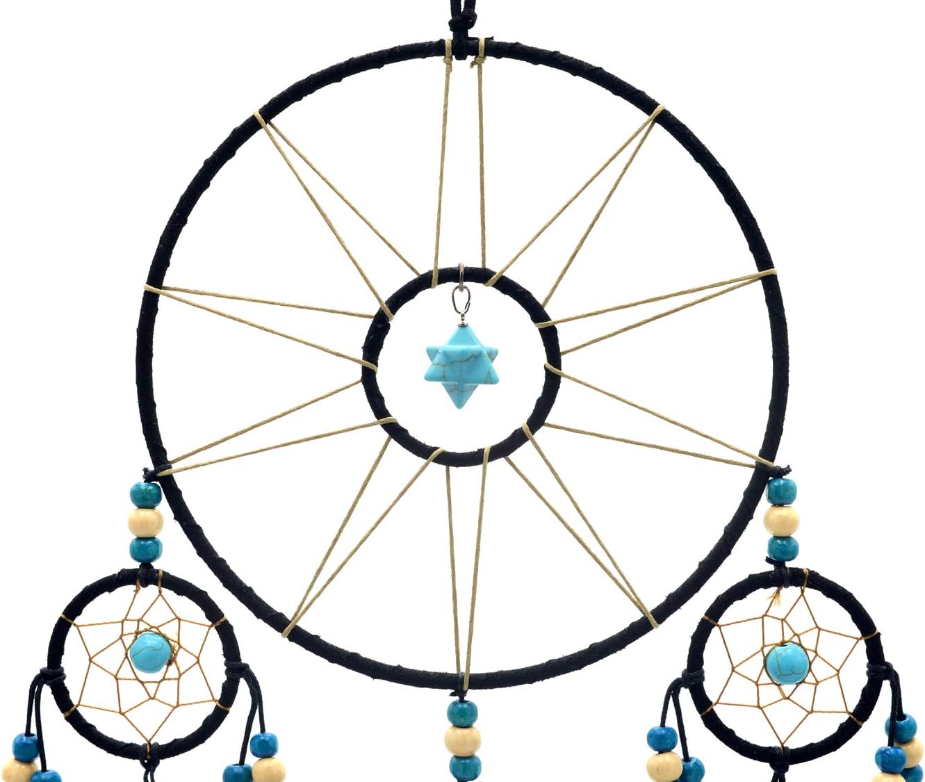 Urdeoms Large Black Dream Catcher Wall Decor