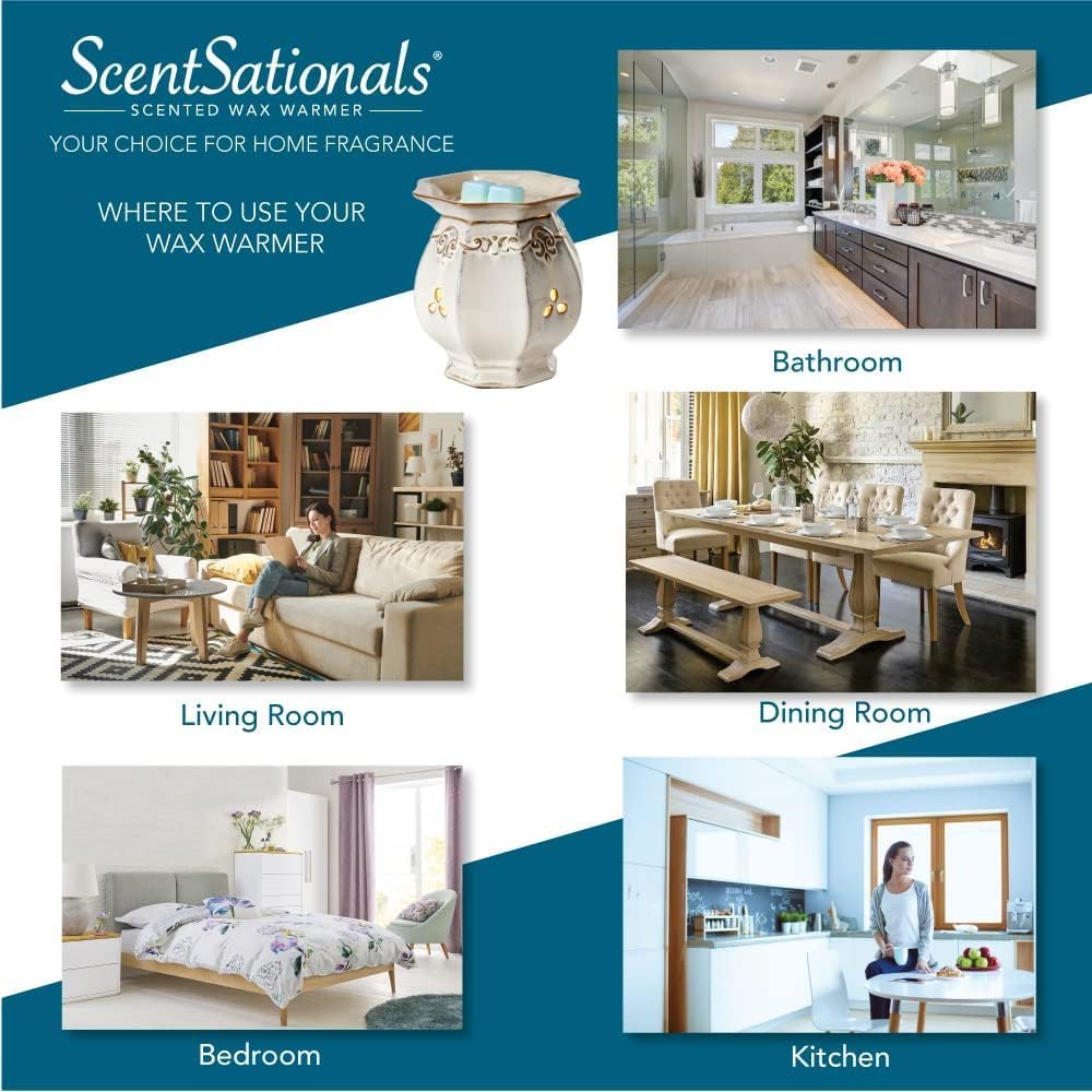 Scentsationals Wax Melts 24-Cubes Cedar Lavender Long Lasting