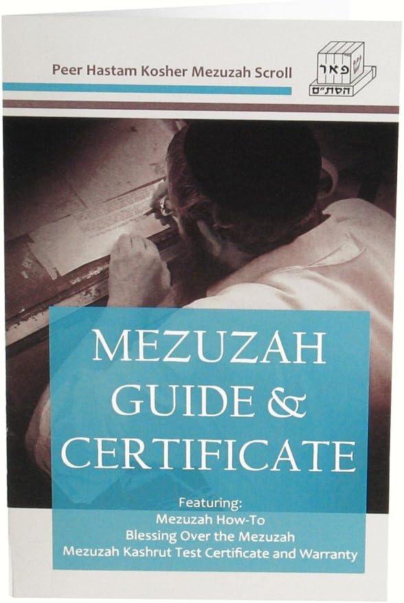 Peer Hastam Mezuzah Scroll Ashkenaz Version 28 Inch
