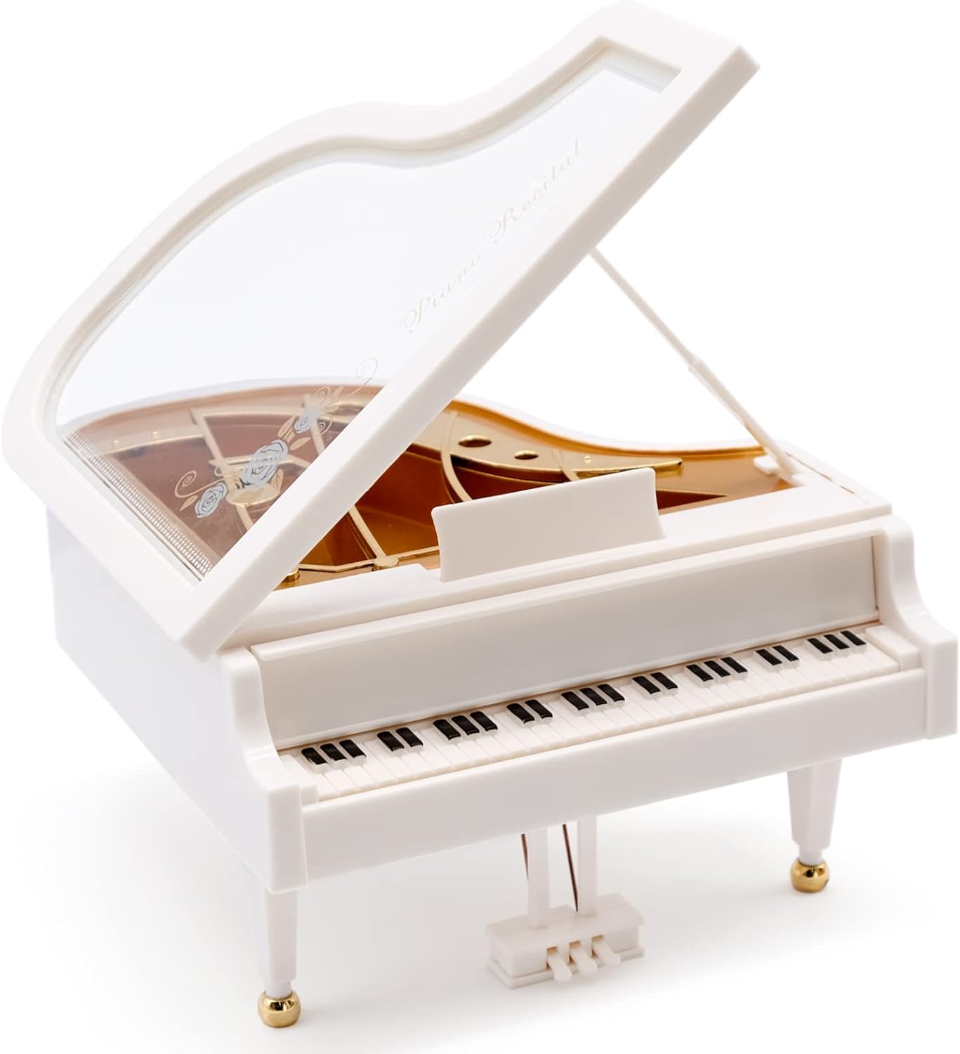 Piano Music Box Wind Up Musical Box for Girls Birthday Gift