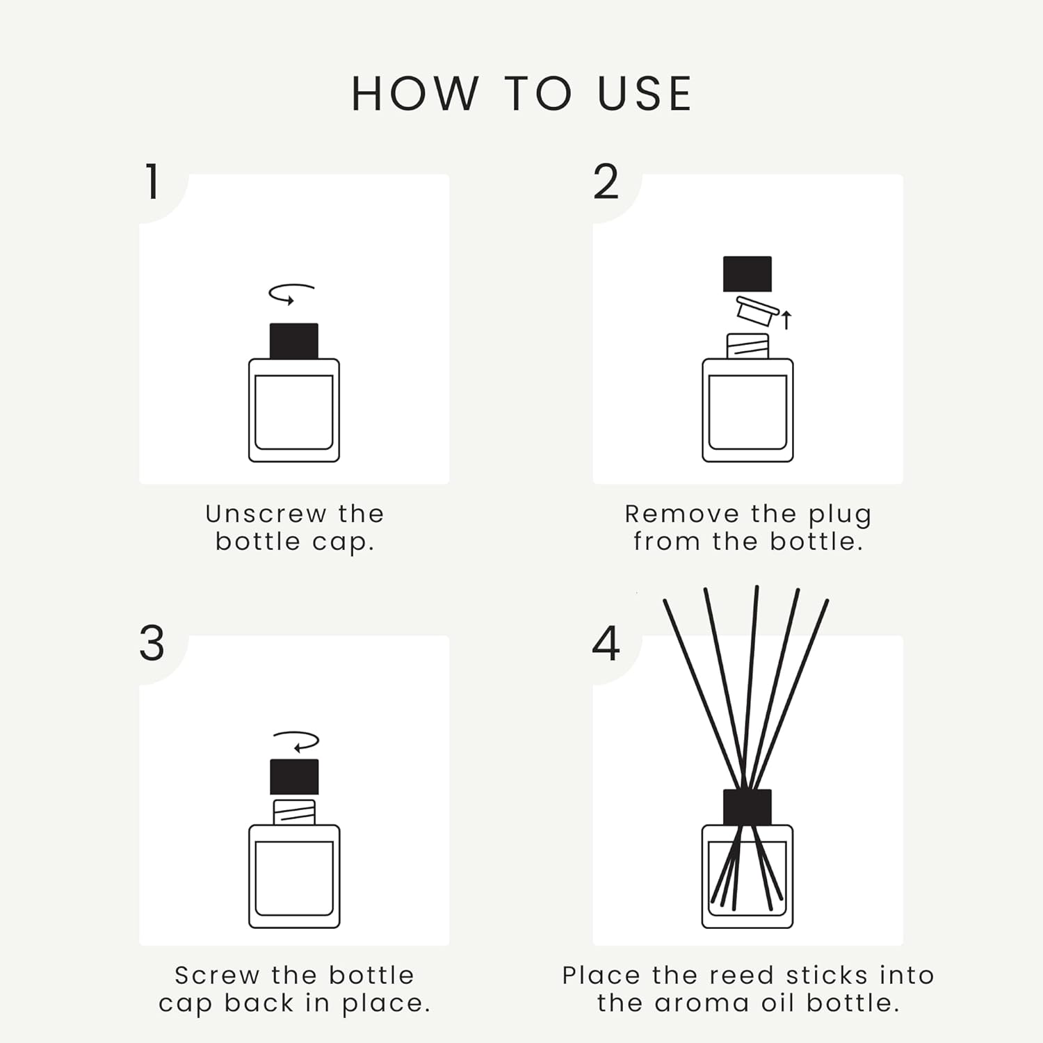 Mahogany Teakwood Reed Diffuser Set - Luxury Natural Aroma