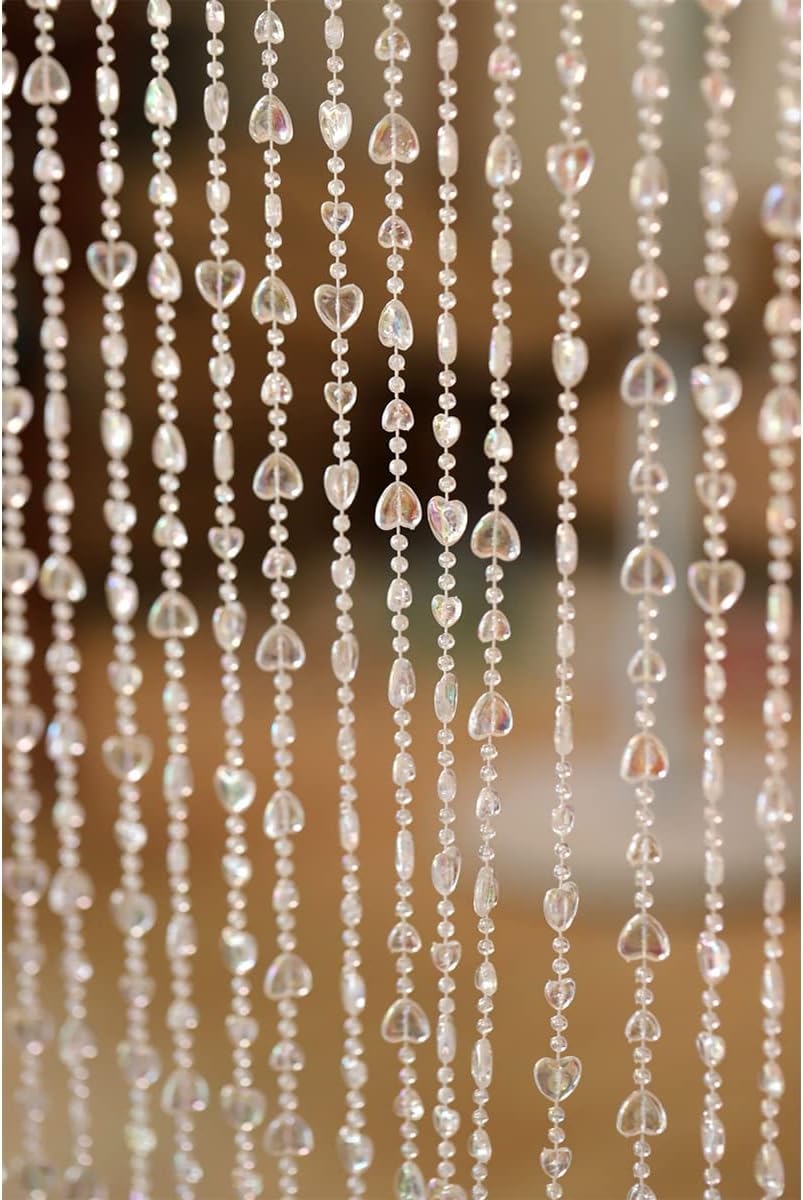 Decorative String Curtain with Tassels 20 pcs Set