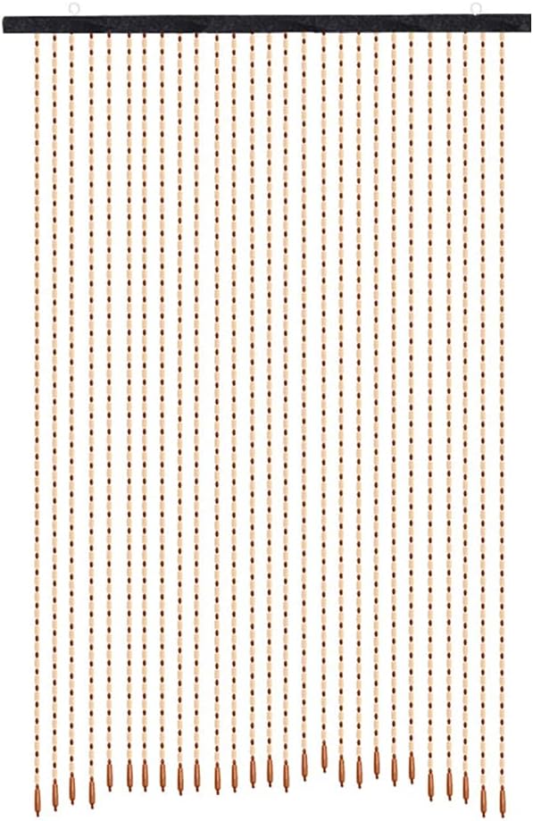 ZHOUXIAO Wood Beaded Curtain for Doorways 1