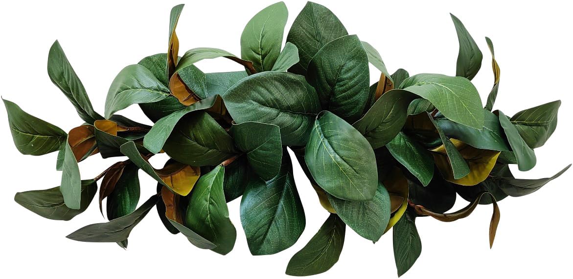 32 Inch V-MAX Silk Magnolia Leaf Swag