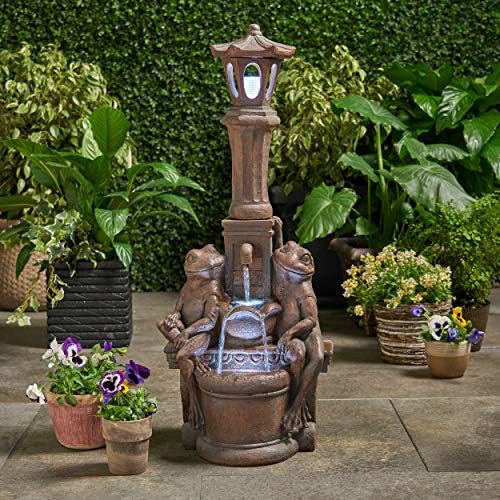 EMOBACO 3725 High Outdoor Water Feature with LED Light