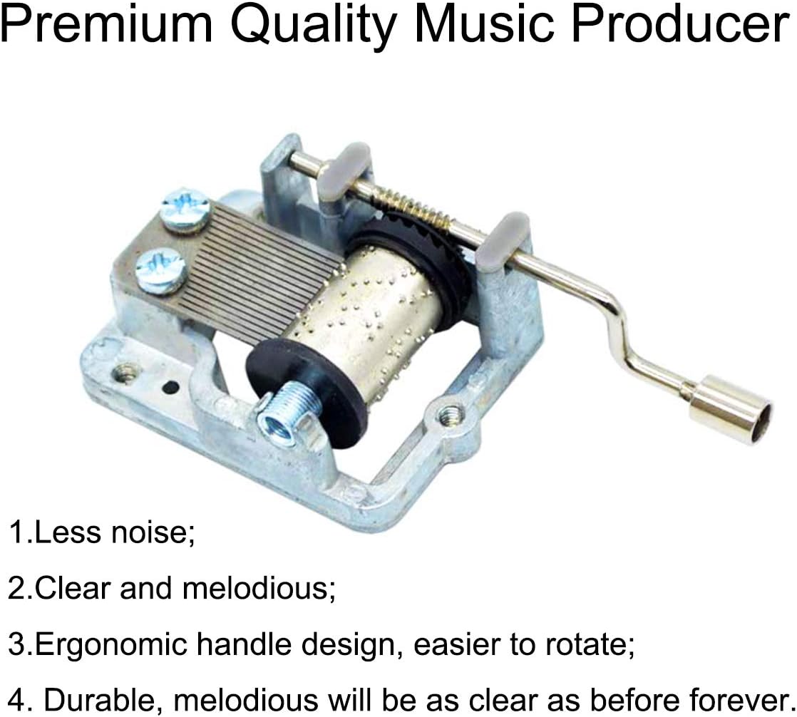 Ukebobo Wooden Happy Birthday Music Box - 16th Birthday Gift