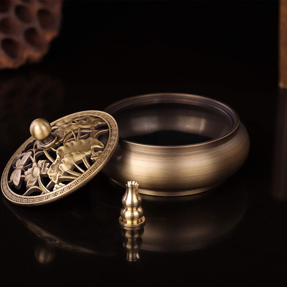 Copper Incense Burner Holder Set of 3 Styles