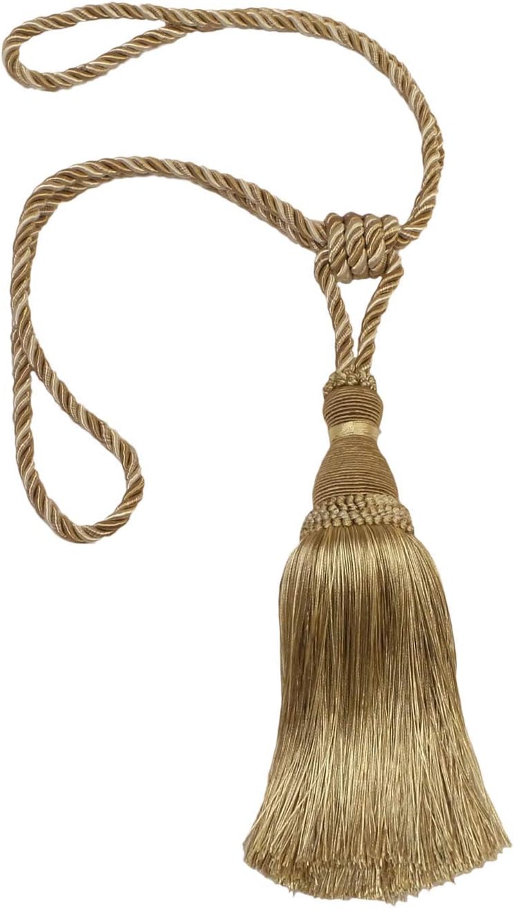 Noblesse Collection Tassel Tieback 8 Tassel with 30 Spread Set of 2