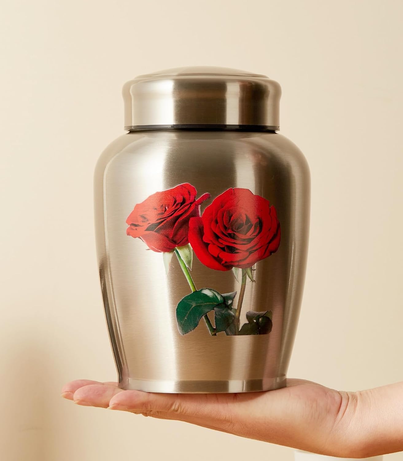 Stainless Steel Decorative Urns for Ashes