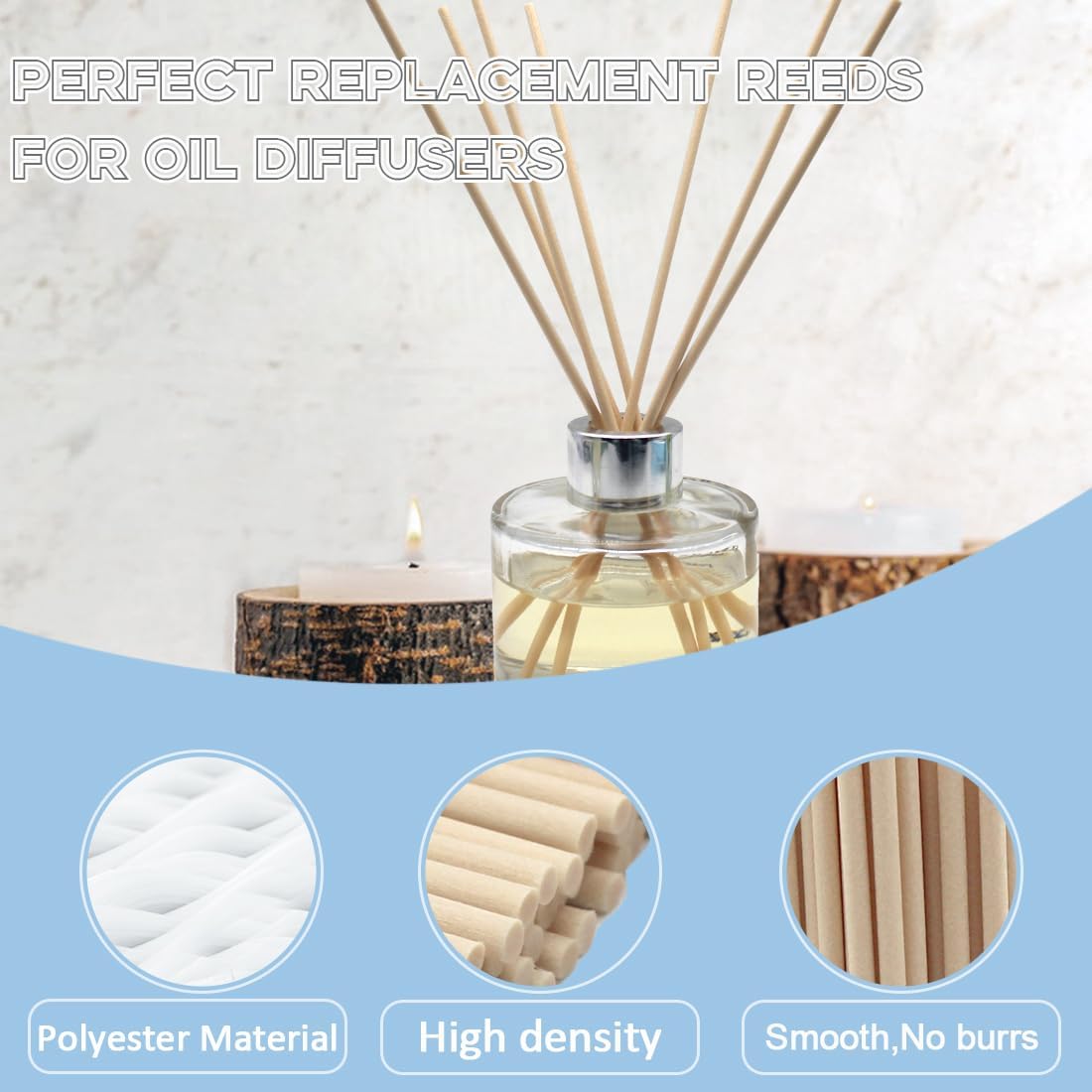3mm Rattan Reed Diffuser Sticks 100 Count