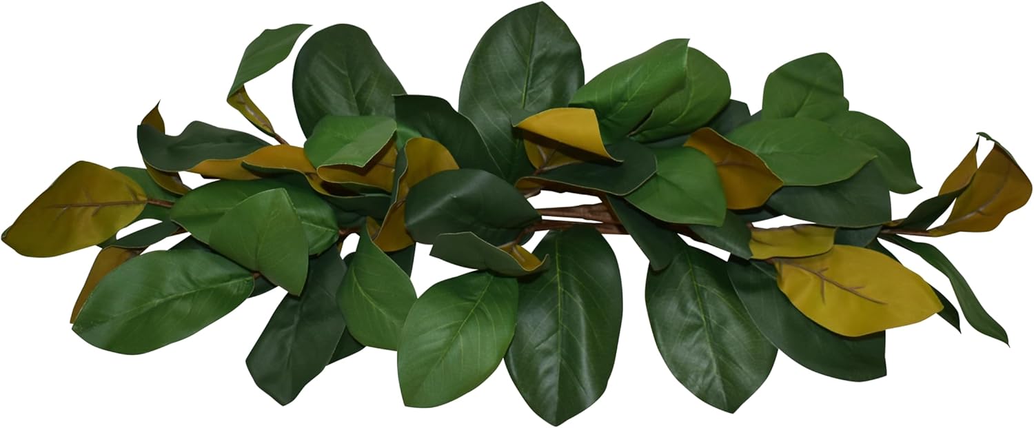 32 Inch V-MAX Silk Magnolia Leaf Swag