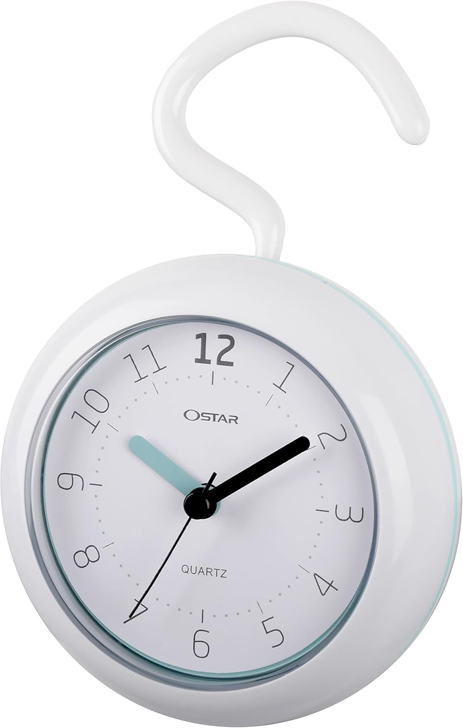 OSTAR 2PCS Waterproof Shower Clock with AA Battery