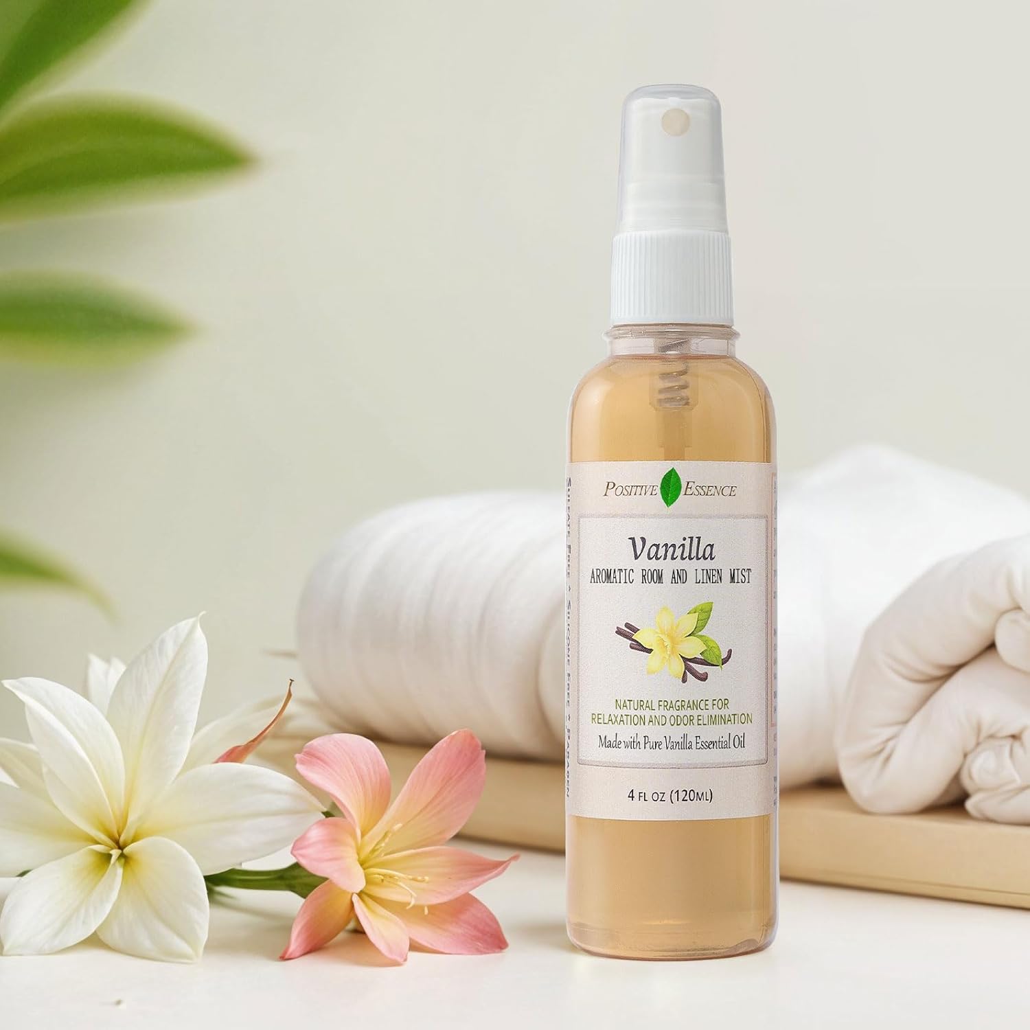 Vanilla Linen Spray Room Fragrance Natural Home Aromatherapy