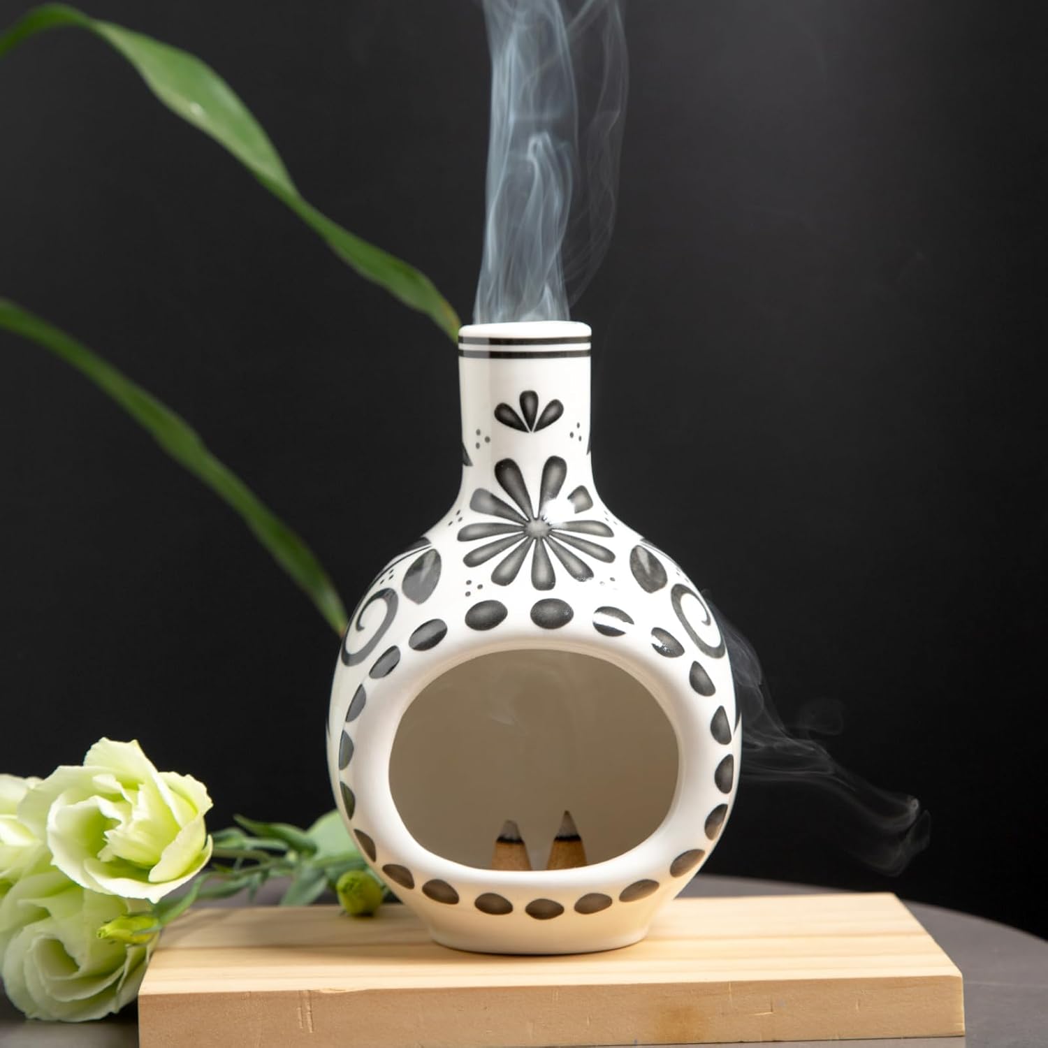 Handcrafted Palo Santo Holder Ceramic Incense Burner