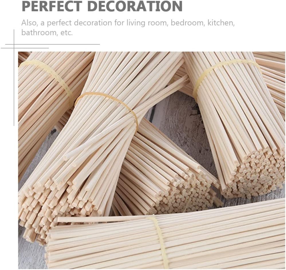 COHEALI 100pcs Reed Diffuser Sticks for Home and Office