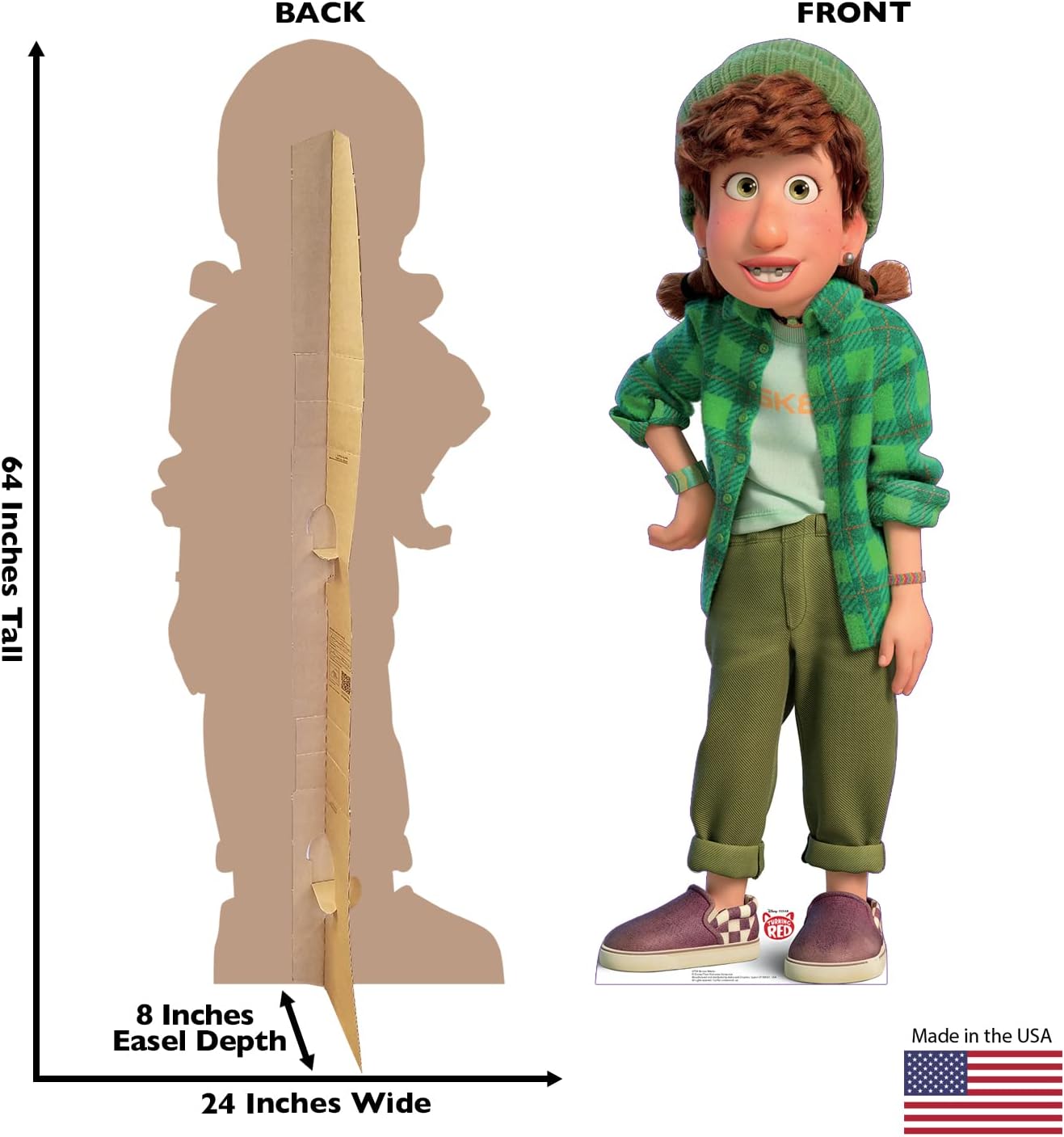 Life Size Cardboard Cutout of Miriam Wexler from Turning Red