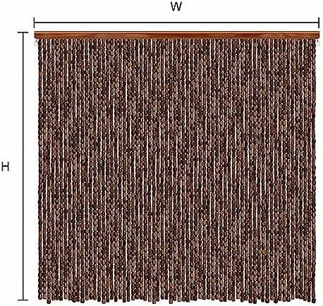 Jolan Bamboo Beaded Curtain for Door and Window
