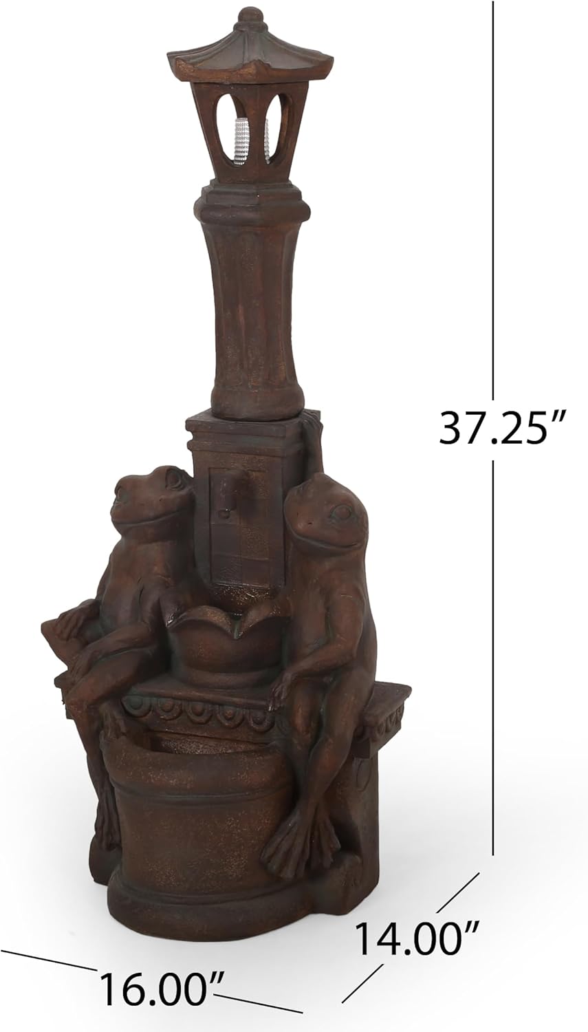 EMOBACO 3725 High Outdoor Water Feature with LED Light