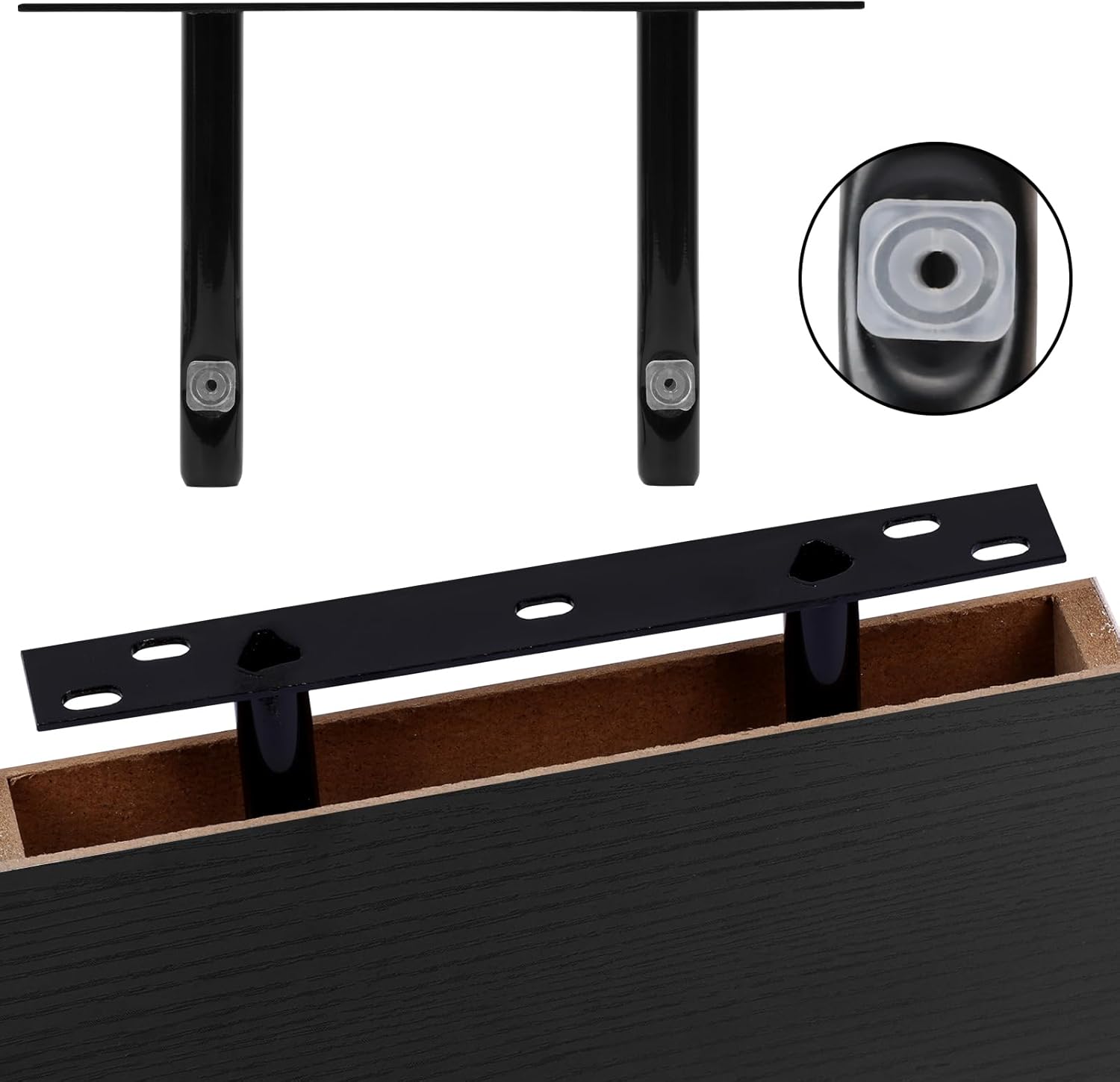 Fixwal 8in Floating Shelves Set of 3
