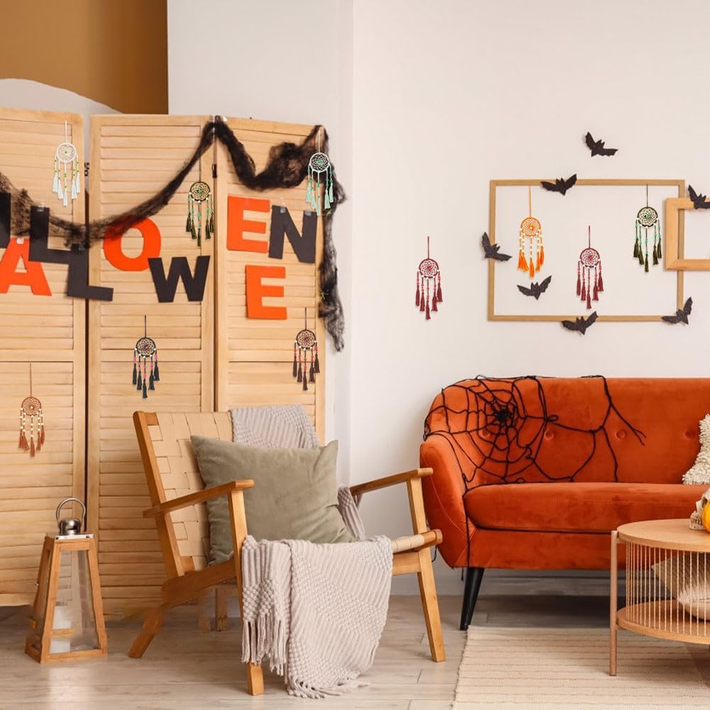 INFUNLY 24PCS DIY Dream Catcher Kit for Beginners