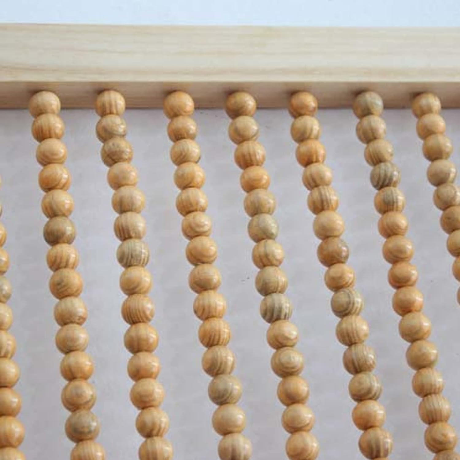 Beads Curtain Doorways Privacy Wooden Bamboo