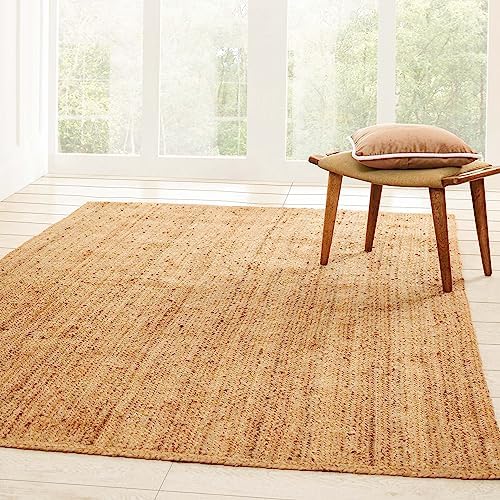 Superior Hand Woven Jute Reversible Area Rug 3x5