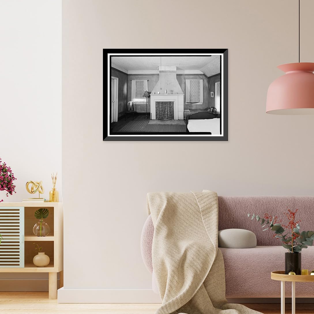 Historic Framed Print of Judge Oliver J Semmes House