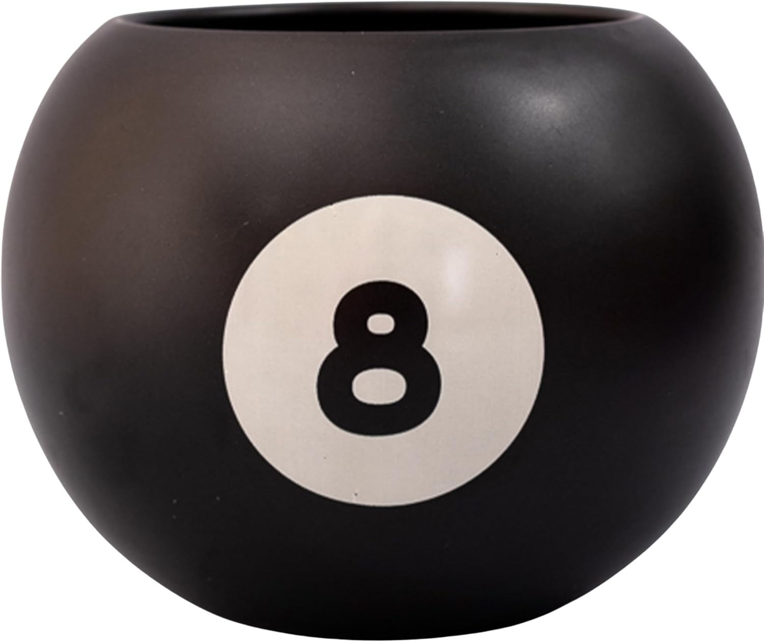 Bando Novelty 8 Ball Flower Vase Retro Ceramic Decor