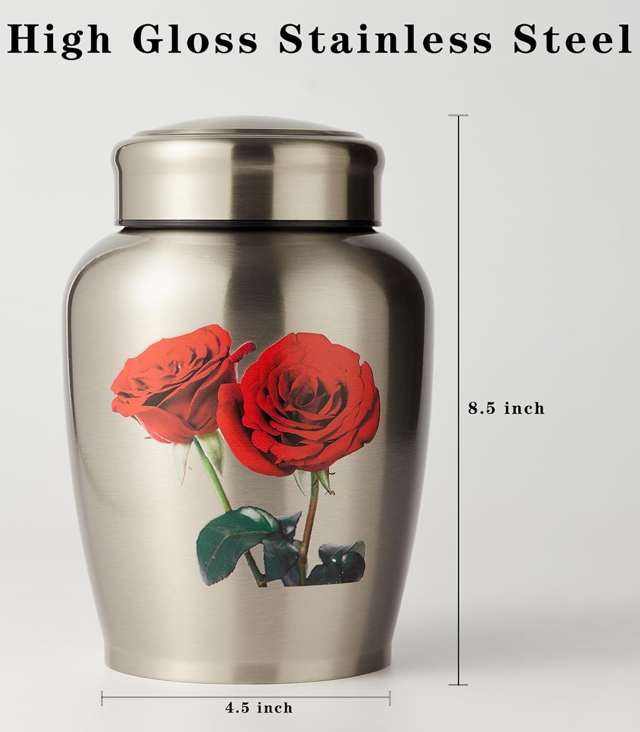 Stainless Steel Decorative Urns for Ashes
