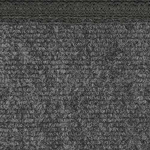 House Home and More Outdoor Carpet Runner Gray 4x10 Feet
