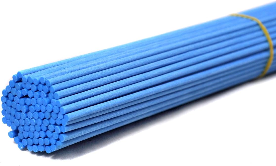 100 pcs Fiber Reed Diffuser Sticks Ice Blue