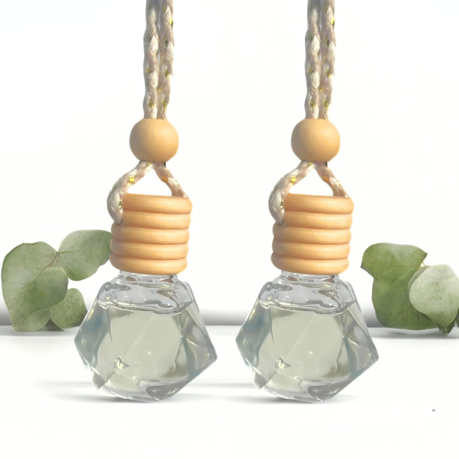 Hily Candles Car Diffuser Palo Santo Eucalyptus 2 Pack