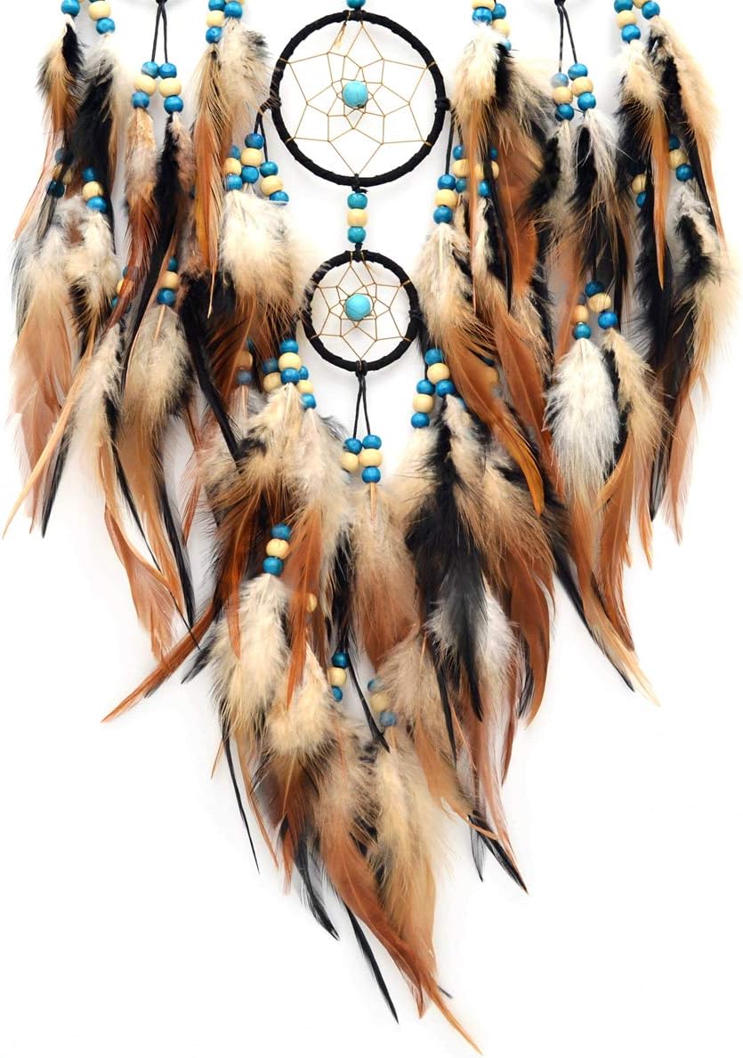 Urdeoms Large Black Dream Catcher Wall Decor