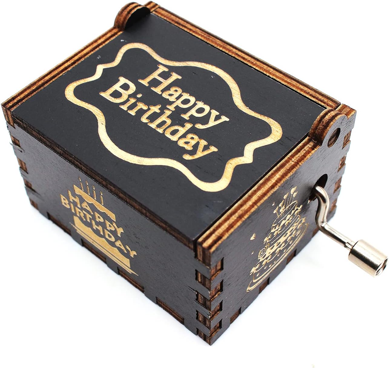 Ukebobo Wooden Happy Birthday Music Box - 16th Birthday Gift