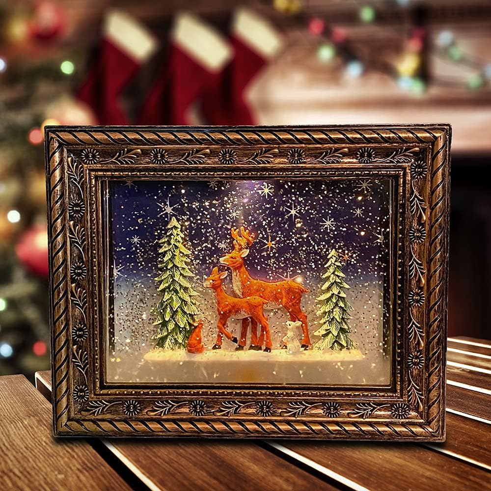 San Francisco Musical Lighted Reindeer Frame