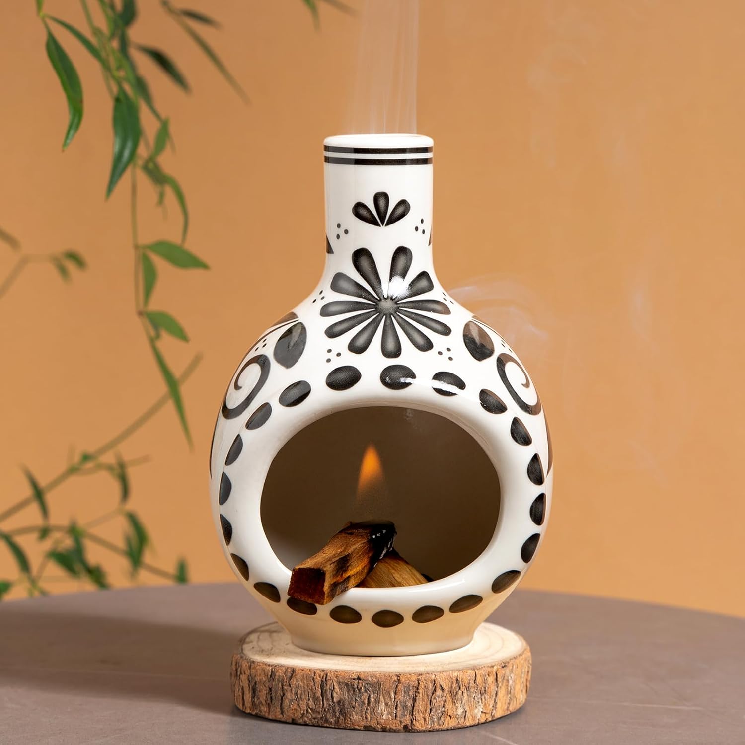 Handcrafted Palo Santo Holder Ceramic Incense Burner