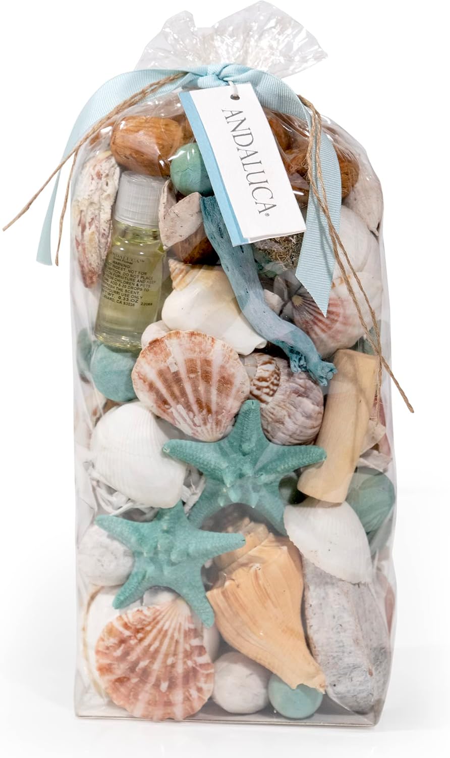 ANDALUCA Ocean Plumes Scented Seashell Potpourri 20 oz Bag