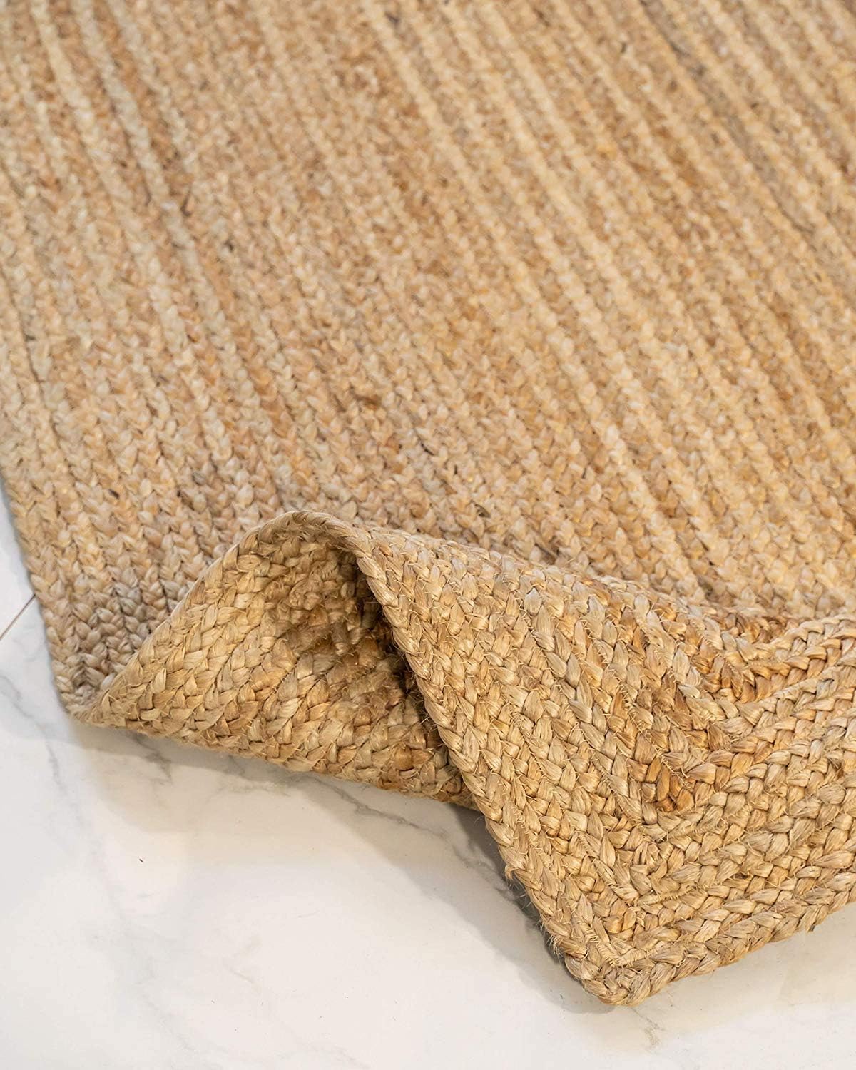 FRELISH DECOR Handwoven Jute Area Rug 25x6 Feet