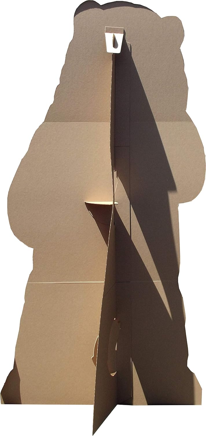 Aahs Engraving Bear Life Size Cardboard Cutout Stand