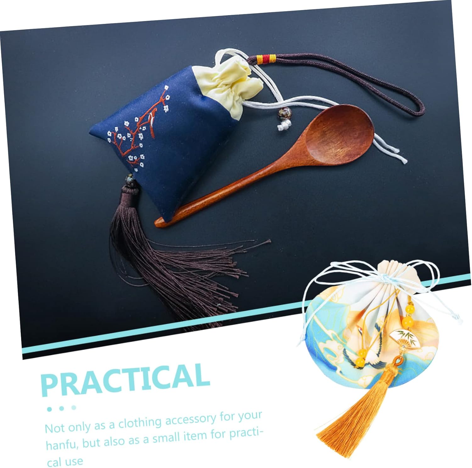 Cabilock Lavender Sachet Bag Refillable for Car Wardrobe Closet